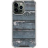 Chipped Blue Wood iPhone 13 Pro Max Clear Case